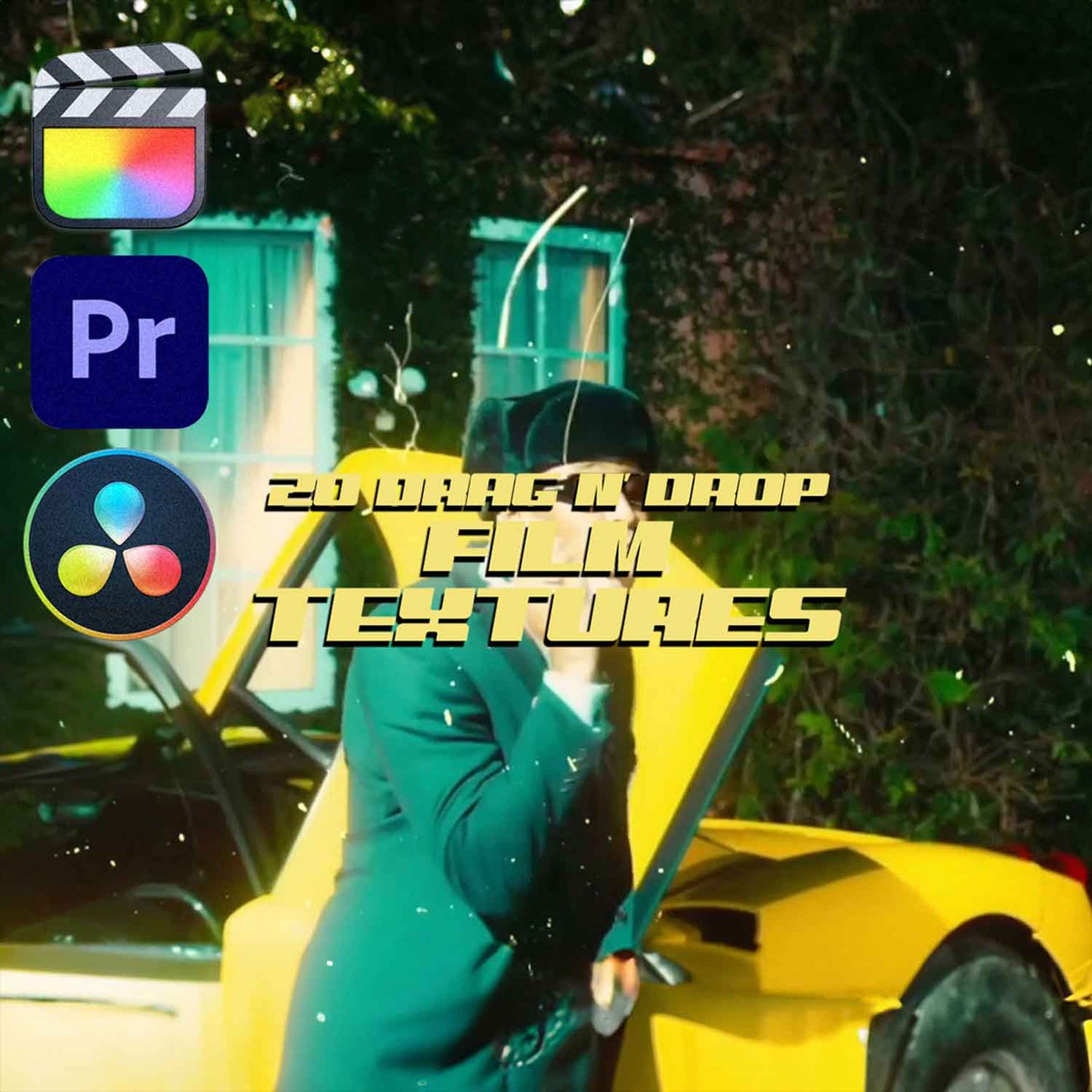 20 Drag N' Drop Film Textures