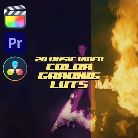 20 Music Video Color Grading LUTS